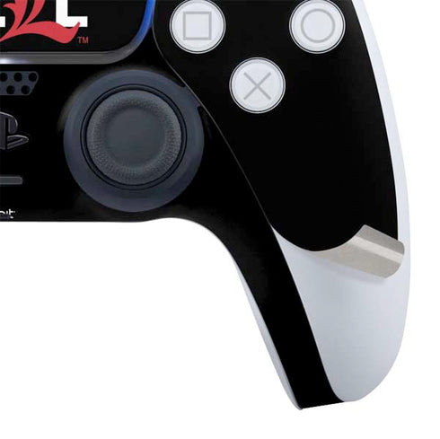 University of Louisville Black Background PS5 Controller Skin